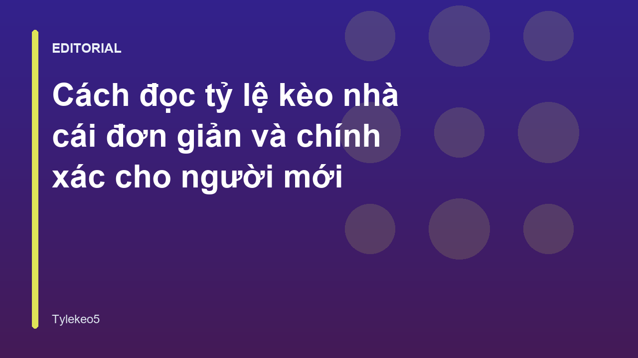 Người mới tìm hiểu cách đọc tỷ lệ kèo bóng đá
